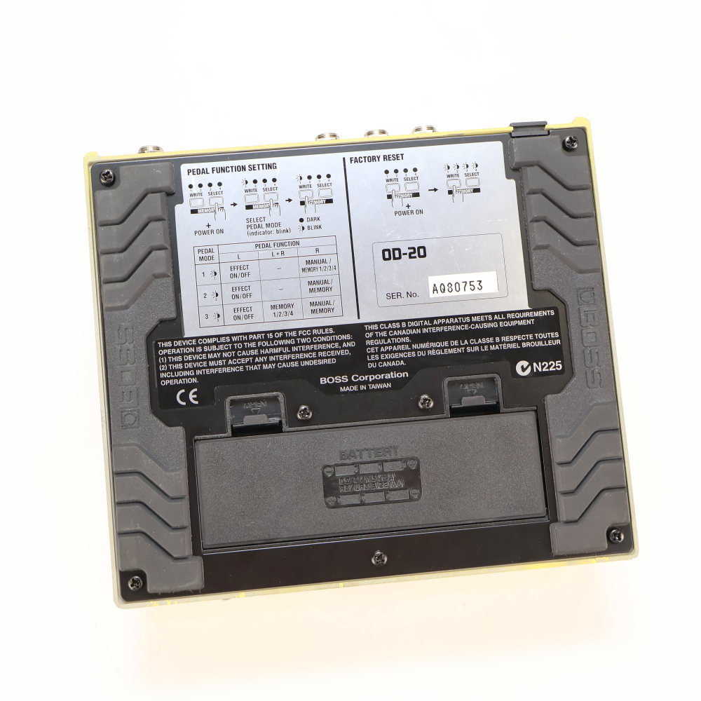 BOSS 【中古】 オーバードライブ ディストーション BOSS OD-20