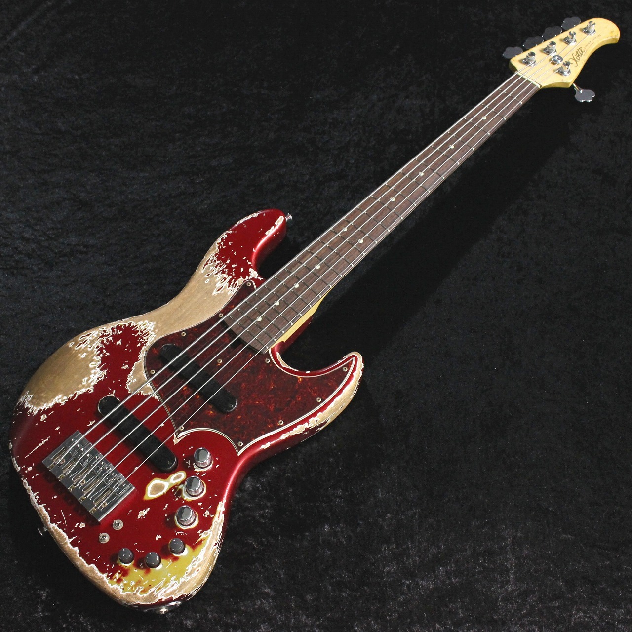 Xotic Custom Order XJ-1T 5st Super Heavy Aged / Dark Candy Apple