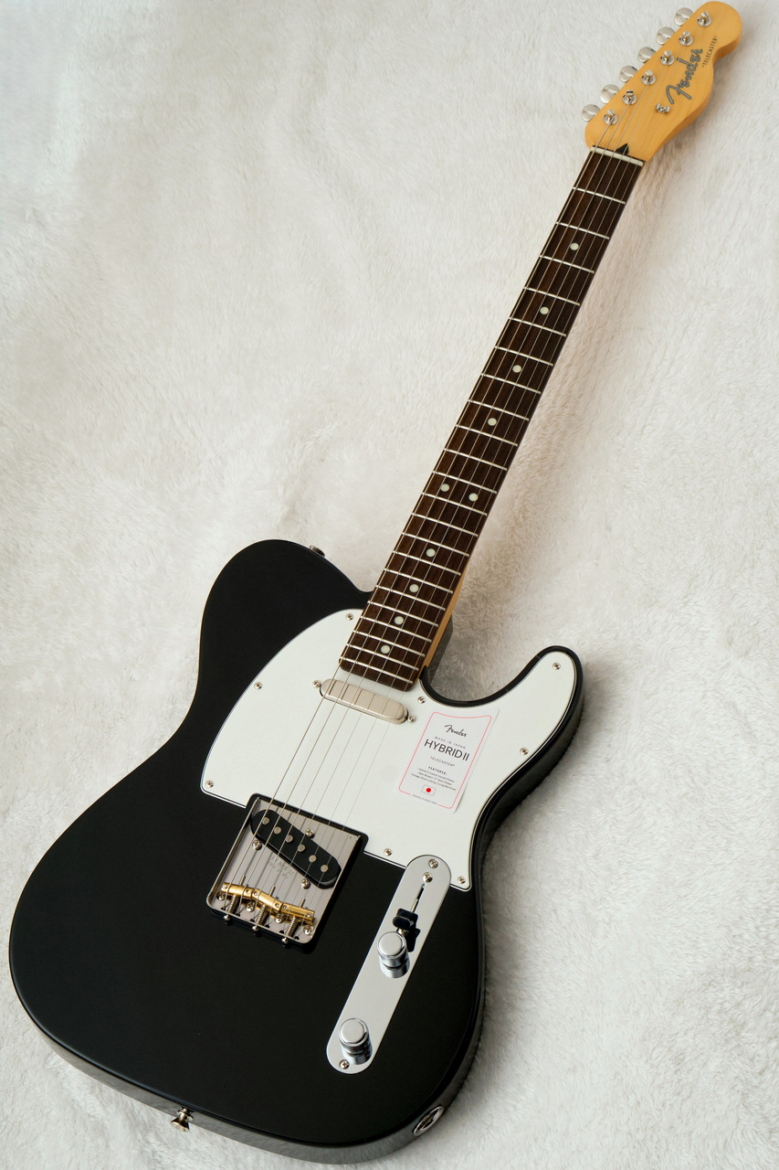 Fender MIJ HYBRID II TELECASTER Black / BLK 【現代的で馴染みやすい