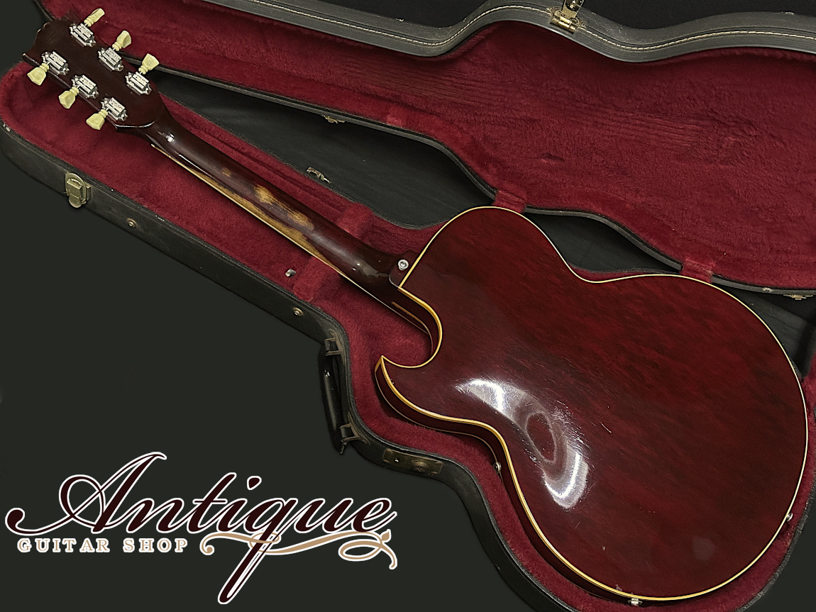 Gibson ES-175T 1976 Wine Red /Solid Black Rosewood FB /E