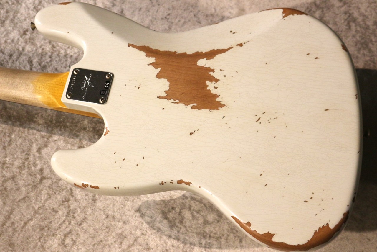 Fender Custom Shop 1961 Jazz Bass Heavy Relic -Aged Olympic