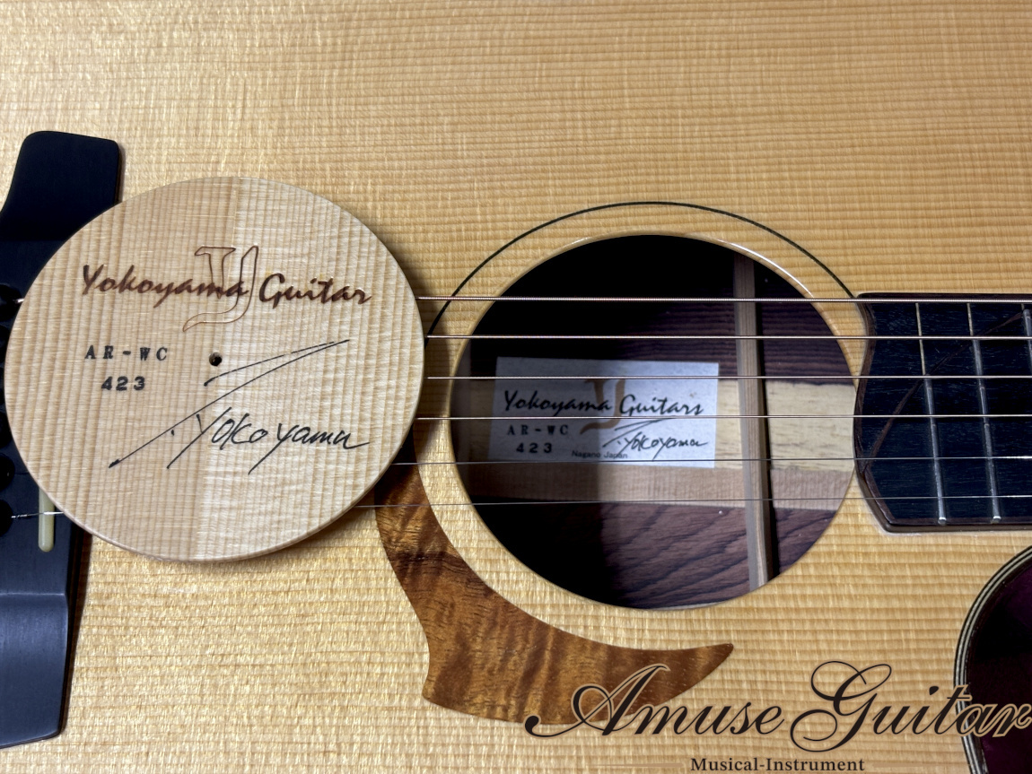Yokoyama Guitars AR-WC 2010年代製【Camatillo Side & Back】w