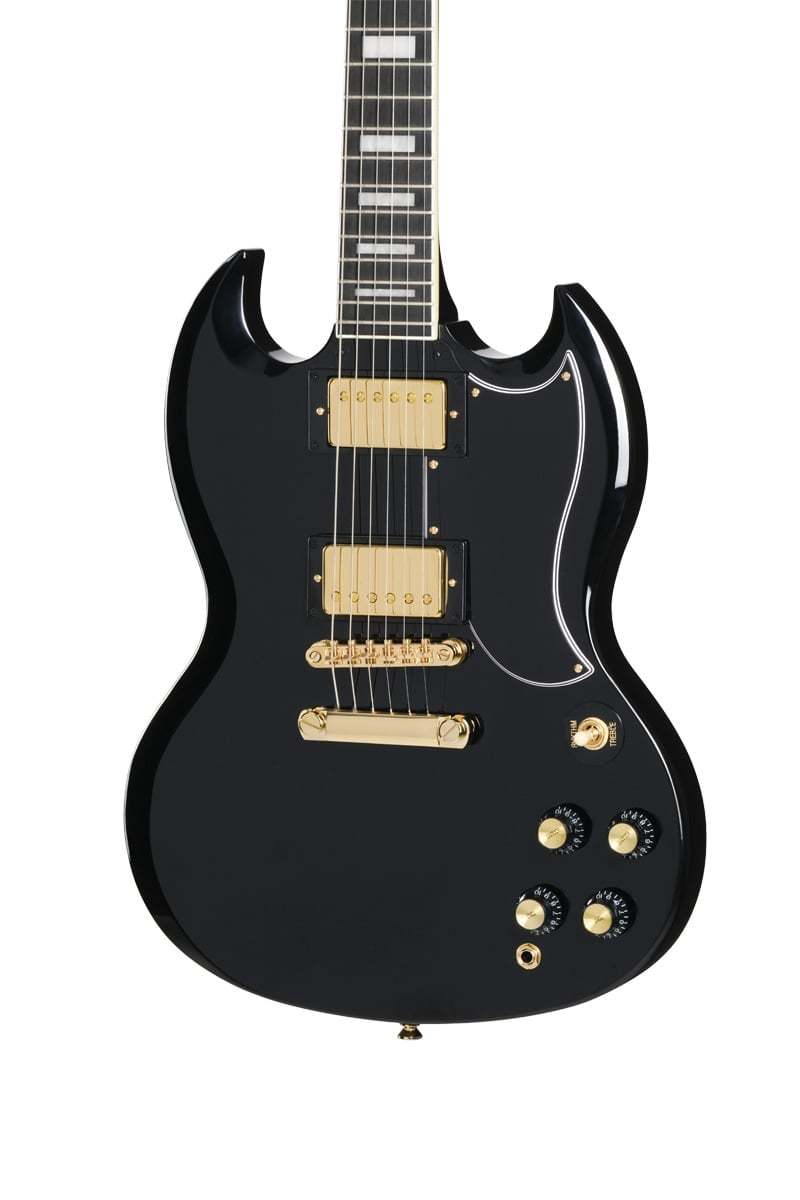 Epiphone Inspired by Gibson SG Custom Ebony Fender 10Wアンプ付属