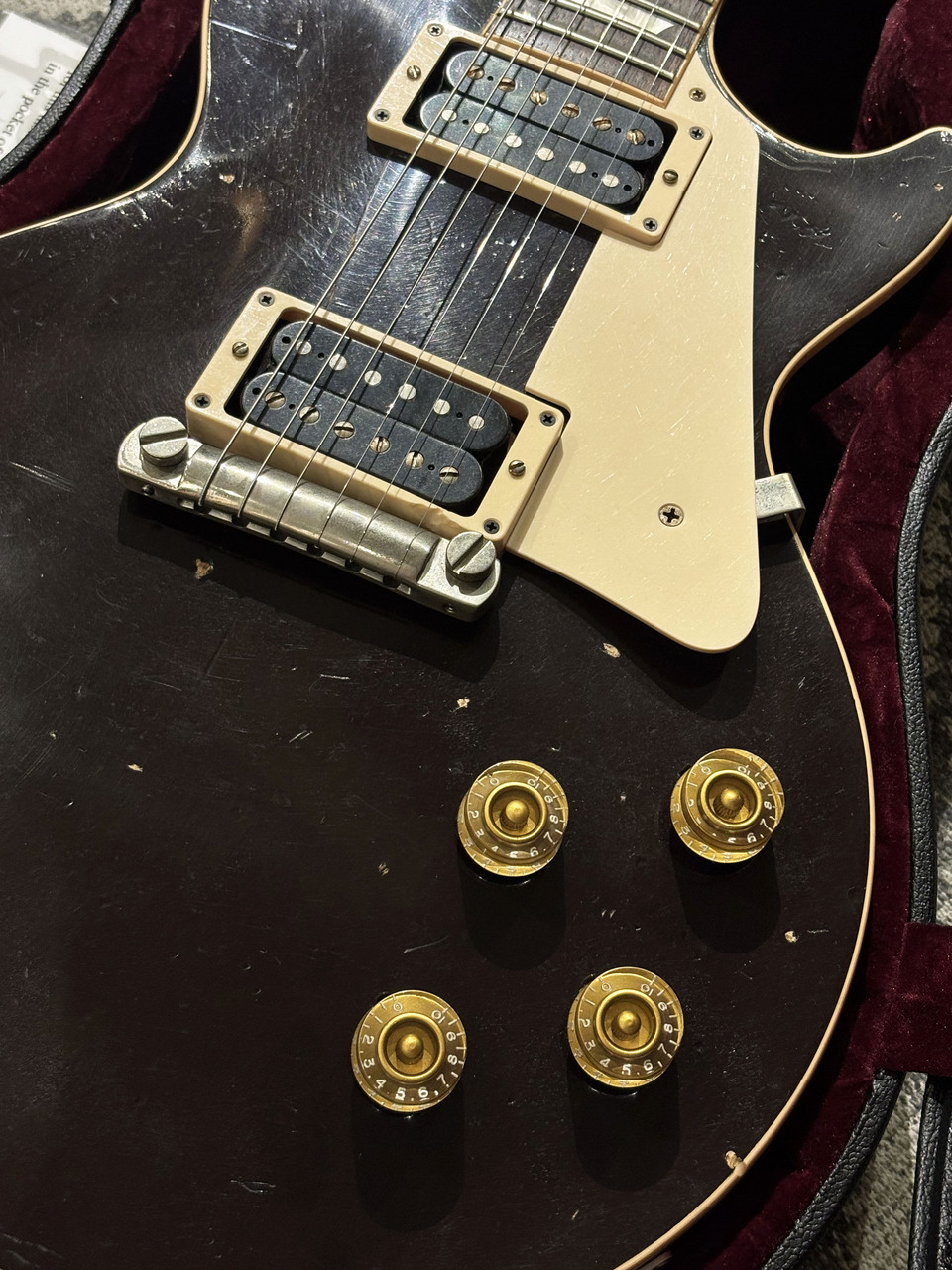 Gibson Custom Shop Jeff Beck 1954 Les Paul Oxblood Aged & Signed