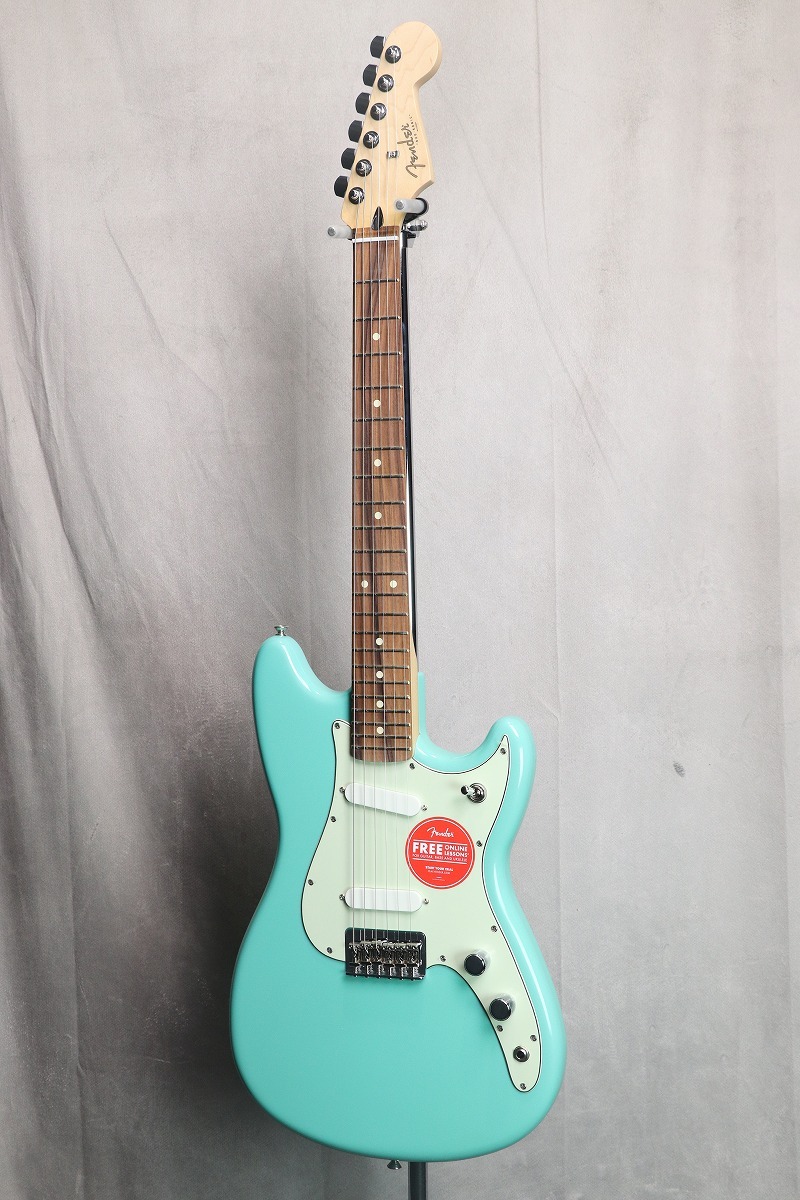 Fender Player Duo Sonic Pau Ferro Fingerboard Seafoam Green 【横浜