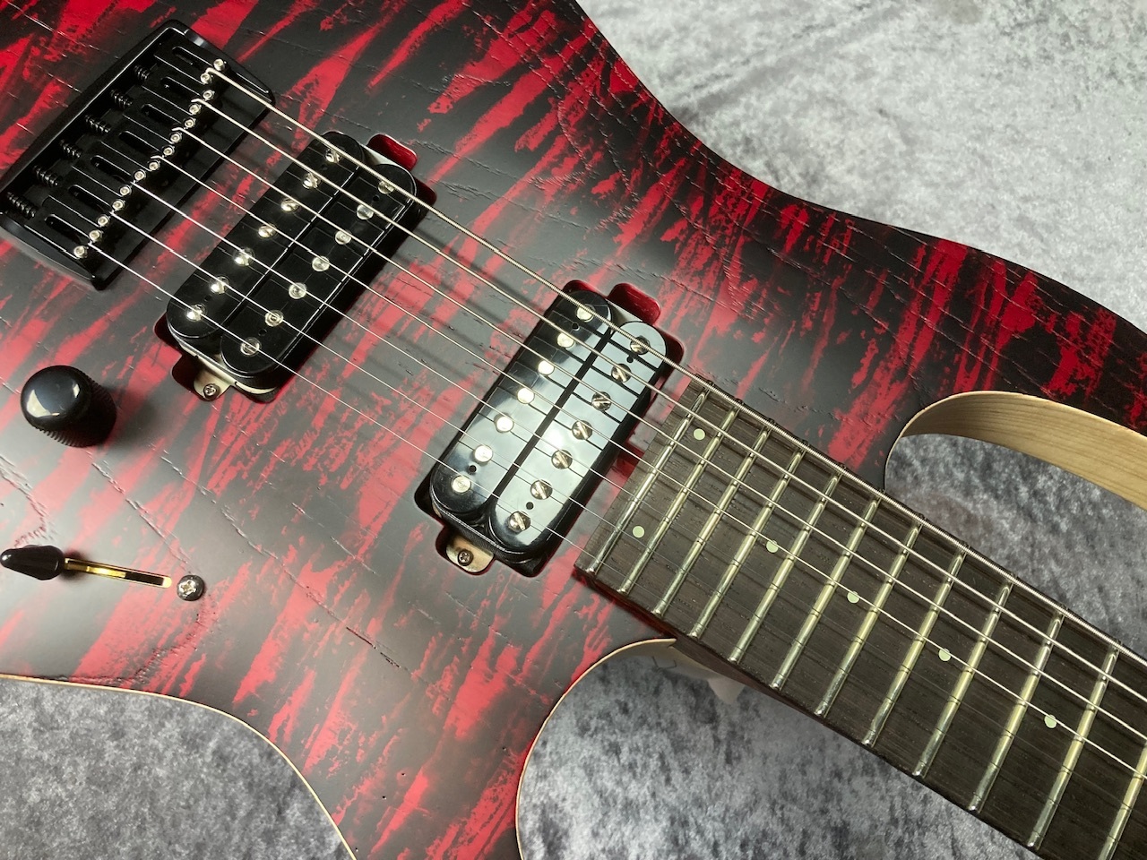SAITO GUITARS S-724 HH Red Granite【7弦】（新品）【楽器検索