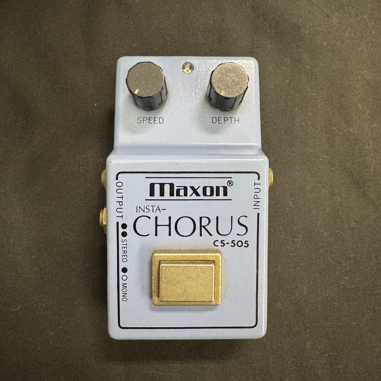 Maxon コーラスエフェクター CS-505 【ジャンク品】 Maxon CS505 Stereo Chorus 中古｜ギター買取の東京新宿