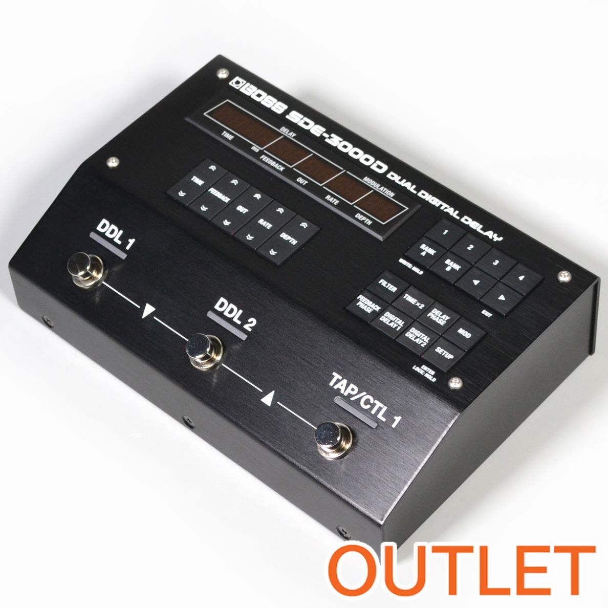 BOSS SDE-3000D 【名機 SDE-3000を再現】DUAL DIGITAL DELAY（B級特価 