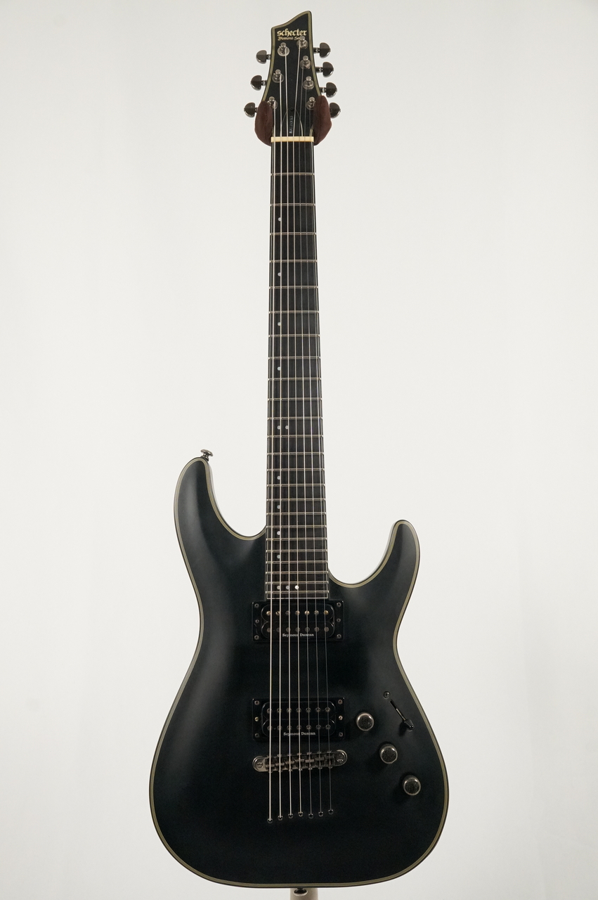 ギター Schecter BlackJack SLS SCHECTER Blackjack SLS C-7 Passive - Satin Black-【USED】（中古