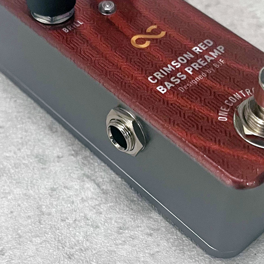 ONE CONTROL CRIMSON RED BASS PREAMP 【暖かいベーストーンの