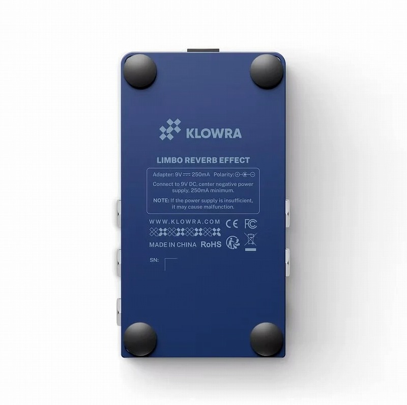 KLOWRA Limbo Reverb リンボーリバーブ KBS-01 ステレオリバーブ