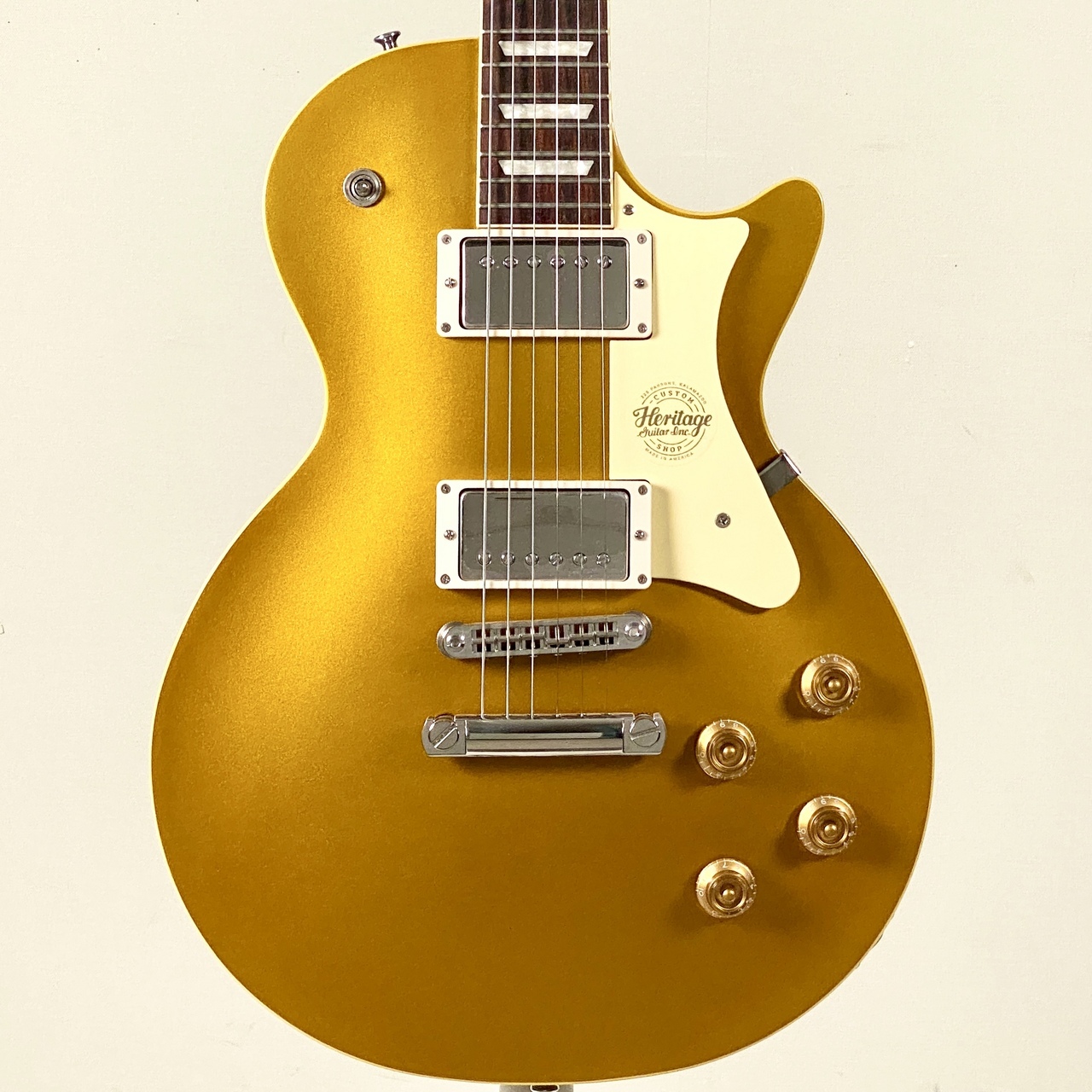Heritage Custom Shop Core Collection H-150 Plain Top -Gold Top