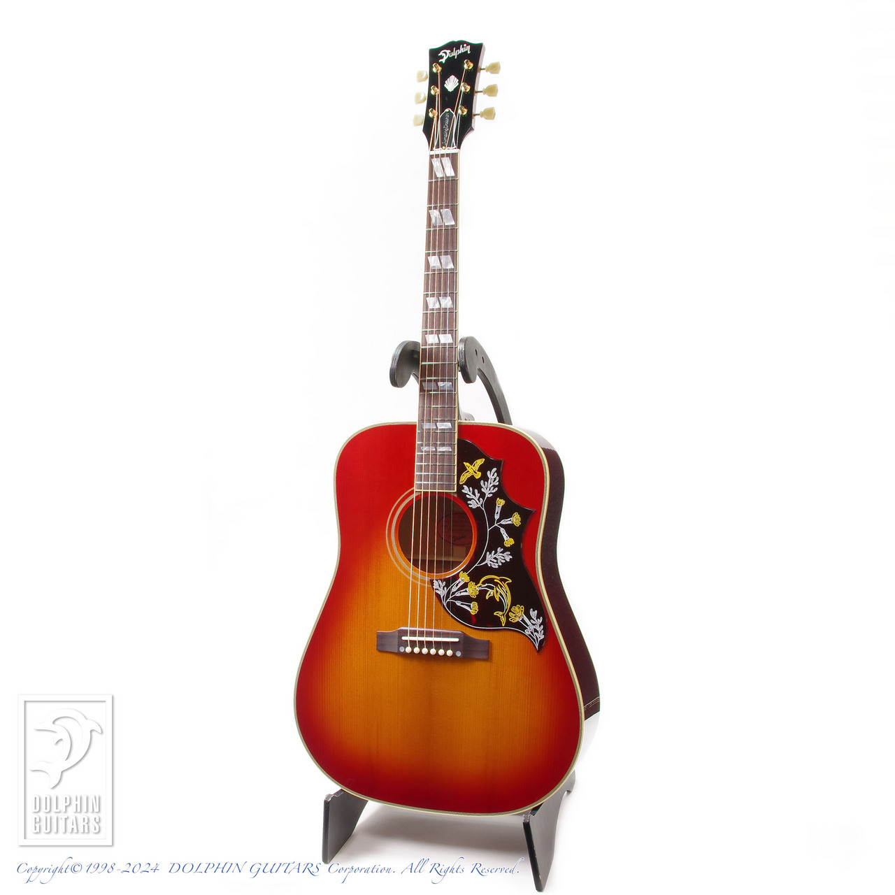 DOLPHIN GUITARS Jumping Dolphin (Cherry Sunburst)【デモ動画