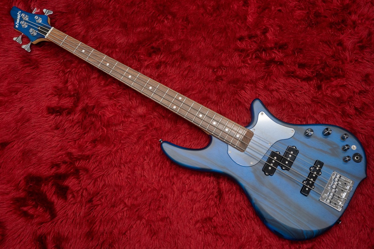 EDWARDS E-BB-145 Satin Burner Blue ベース ESP Edwards E-BB-145 サテンバーナーブルー 《ベース