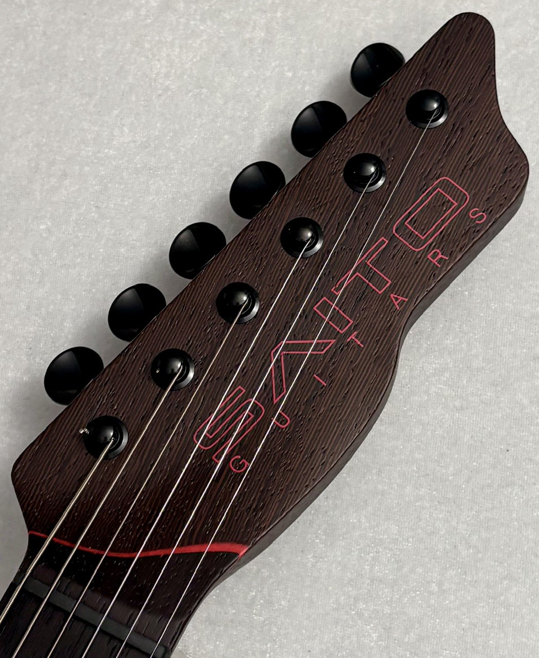 SAITO GUITARS S-622 WWA 2H Wenge Neck & Fingerboard Maroon 3.44kg