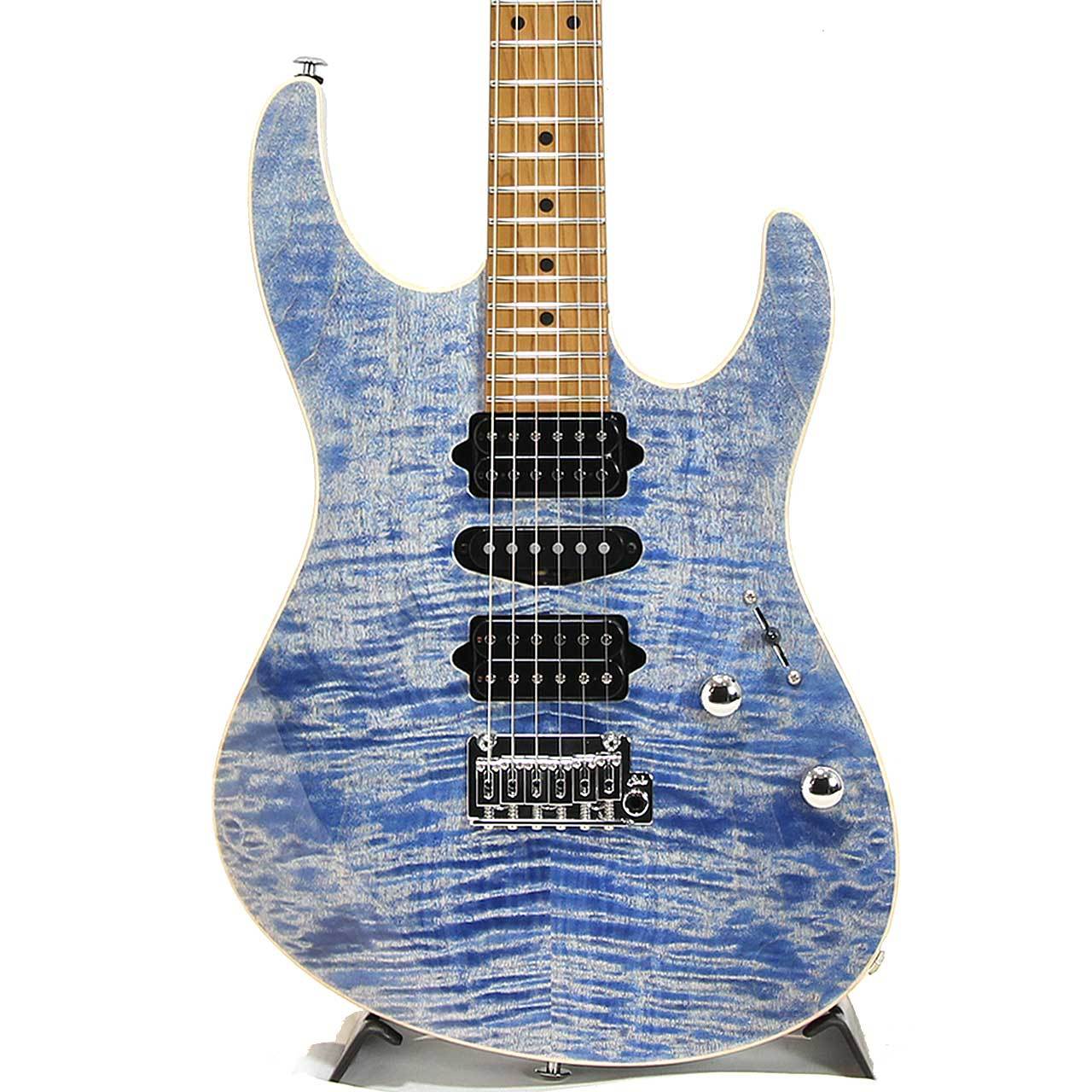 Suhr Modern Plus / Roasted Maple / Trans Blue Denim（新品/送料無料