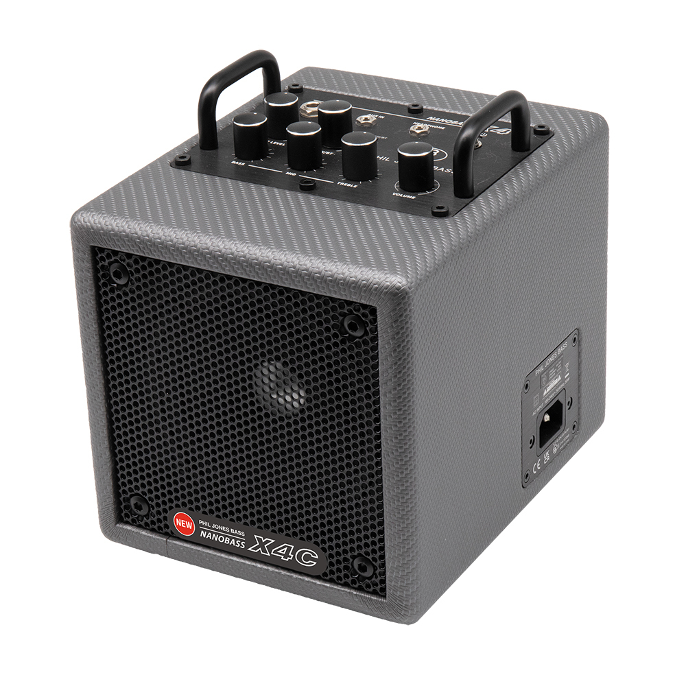 Phil Jones Bass NANOBASS X4C Carbon Silver【冬季限定カラー】（新品