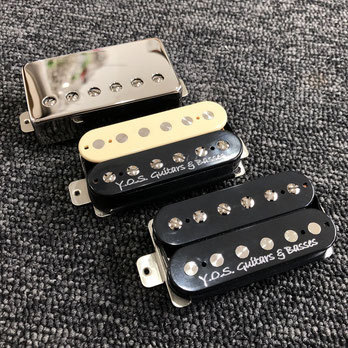 Y.O.S.ギター工房 Smoggy Humbucker Front Covered Nickel【即納可能 