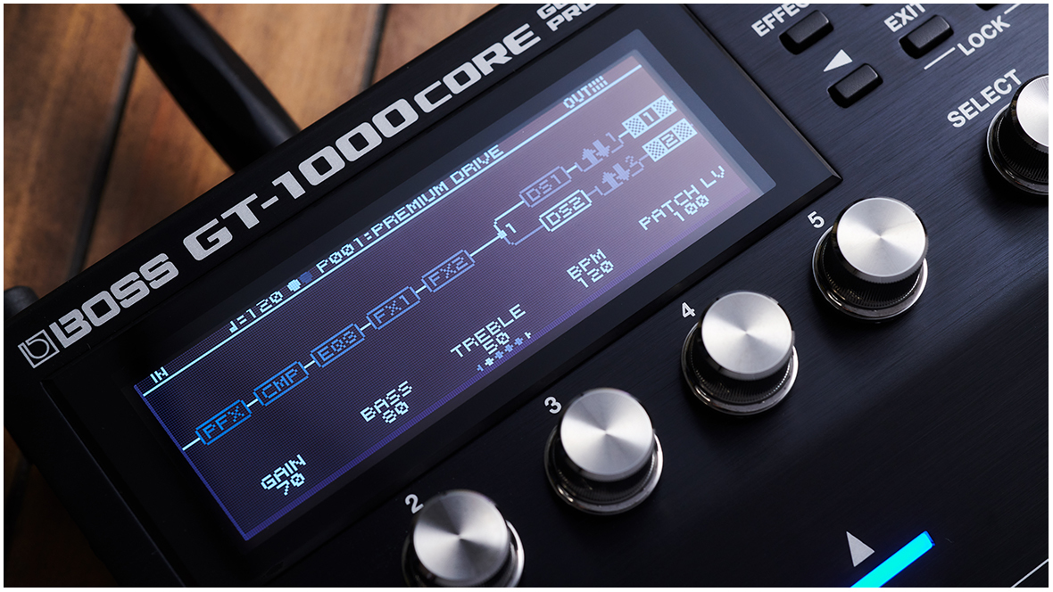 BOSS GT-1000CORE 【Version 2.0】ギター/ベース用マルチエフェクター