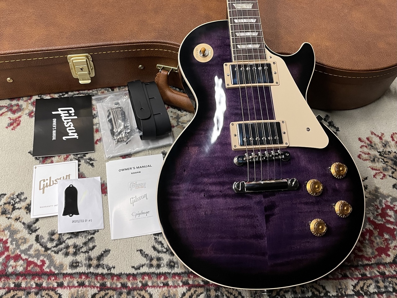 Gibson 【US Exclusive】Les Paul Standard 50s Figured Top Dark Purple Burst  s/n 232130260【4.01kg】（新品）【楽器検索デジマート】