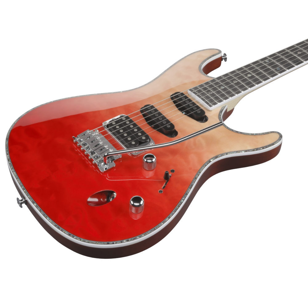 Ibanez アイバニーズ SA360NQM-RCG SA w/Quilted Maple top & Avalon