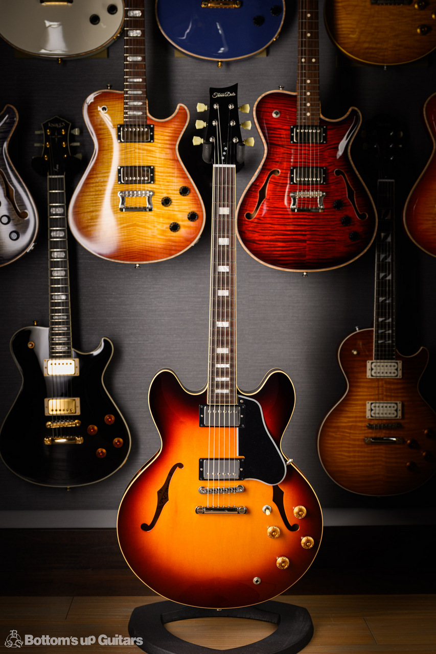 Three Dots Guitars スリードッツ SH Model - 60's Sunburst / 新品