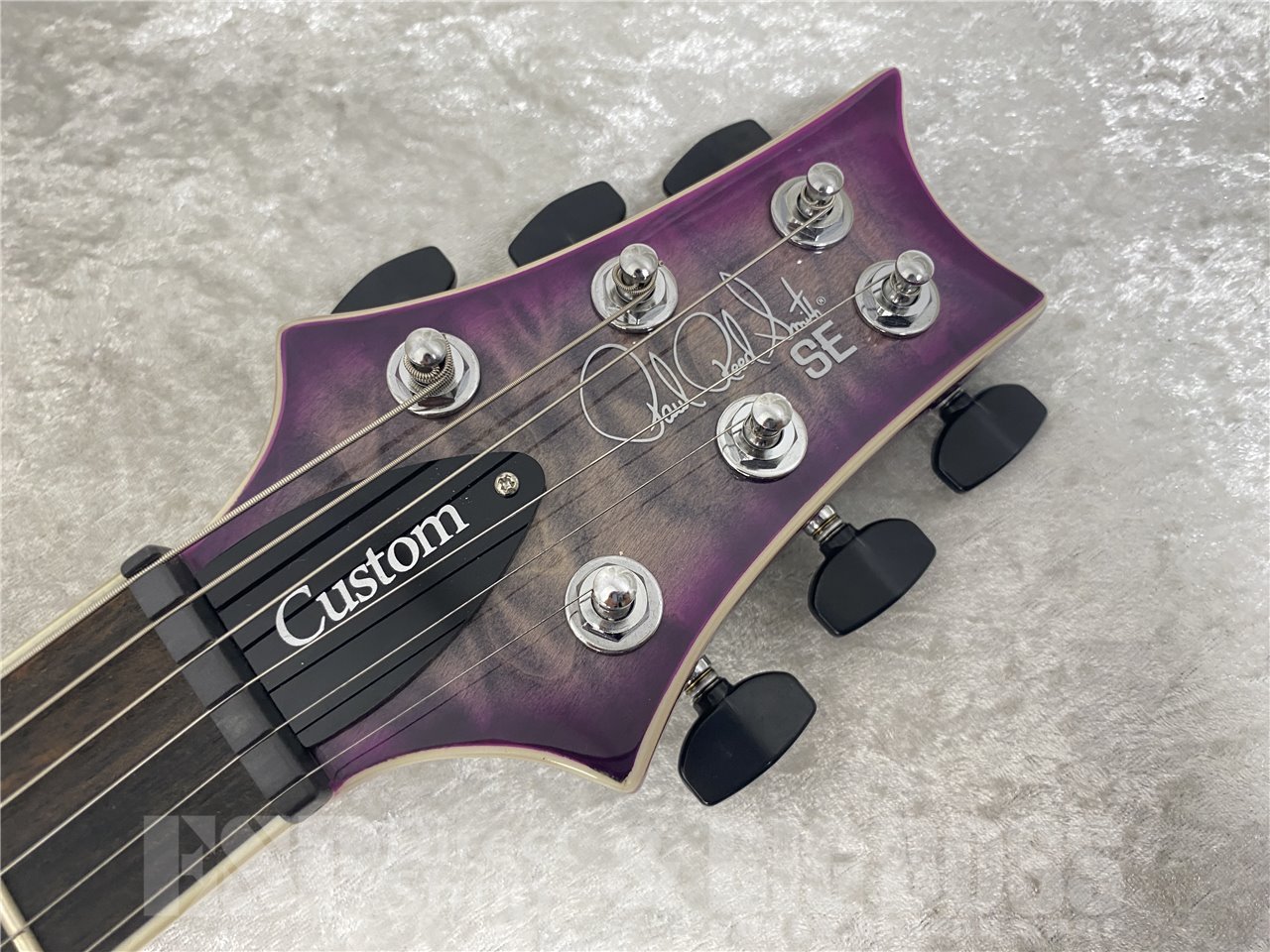 Paul Reed Smith(PRS) SE Custom 24 Quilt Package (Charcoal Purple