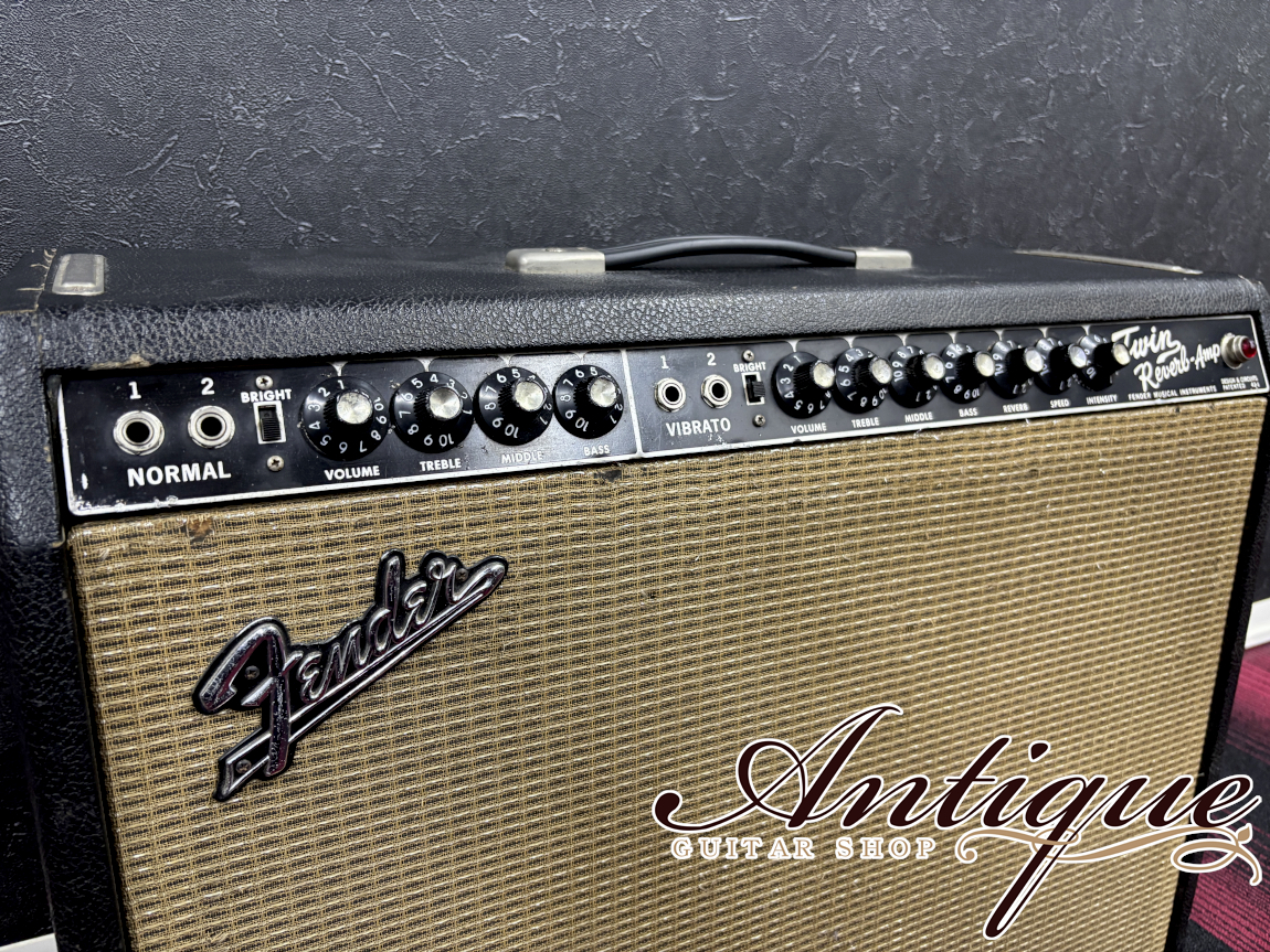 Fender Twin Reverb (AB763) 1965 Black Face Combo (Oxford 12×2