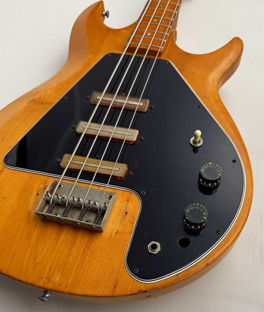 希少 USAビンテージ Gibson G-3 エレキベース ナチュラル【整備品】 希少 USAビンテージ Gibson G-3 エレキベース ナチュラル【整備