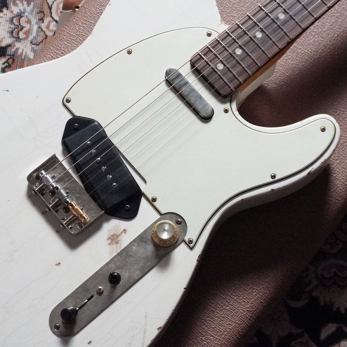 RS Guitarworks Workhorse Special / White Blonde / Rose FB / Road