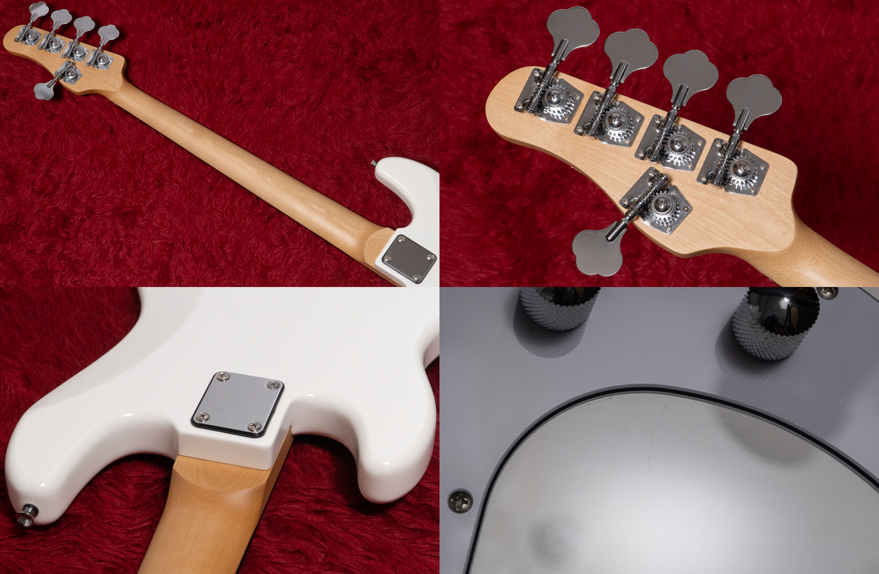 woofy basses woo5 5弦【フィンガーランプ付】【※手渡のみ】 woofy basses ONE series Woo 5 White 4.115kg【GIB横浜】（中古/送料