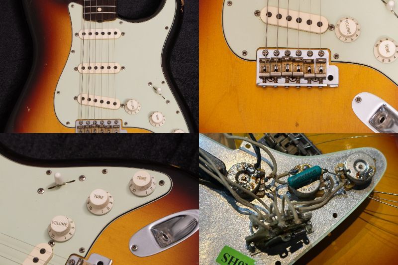 Fender Custom Shop 1960 Stratocaster Relic 3TS 2014 3.76kg #R76048