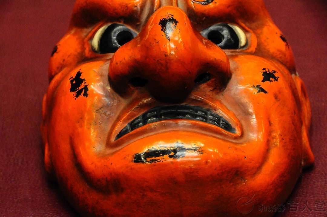 舞楽面 (ぶがくめん) 【和楽器大決算SALE!!】舞楽面 抜頭