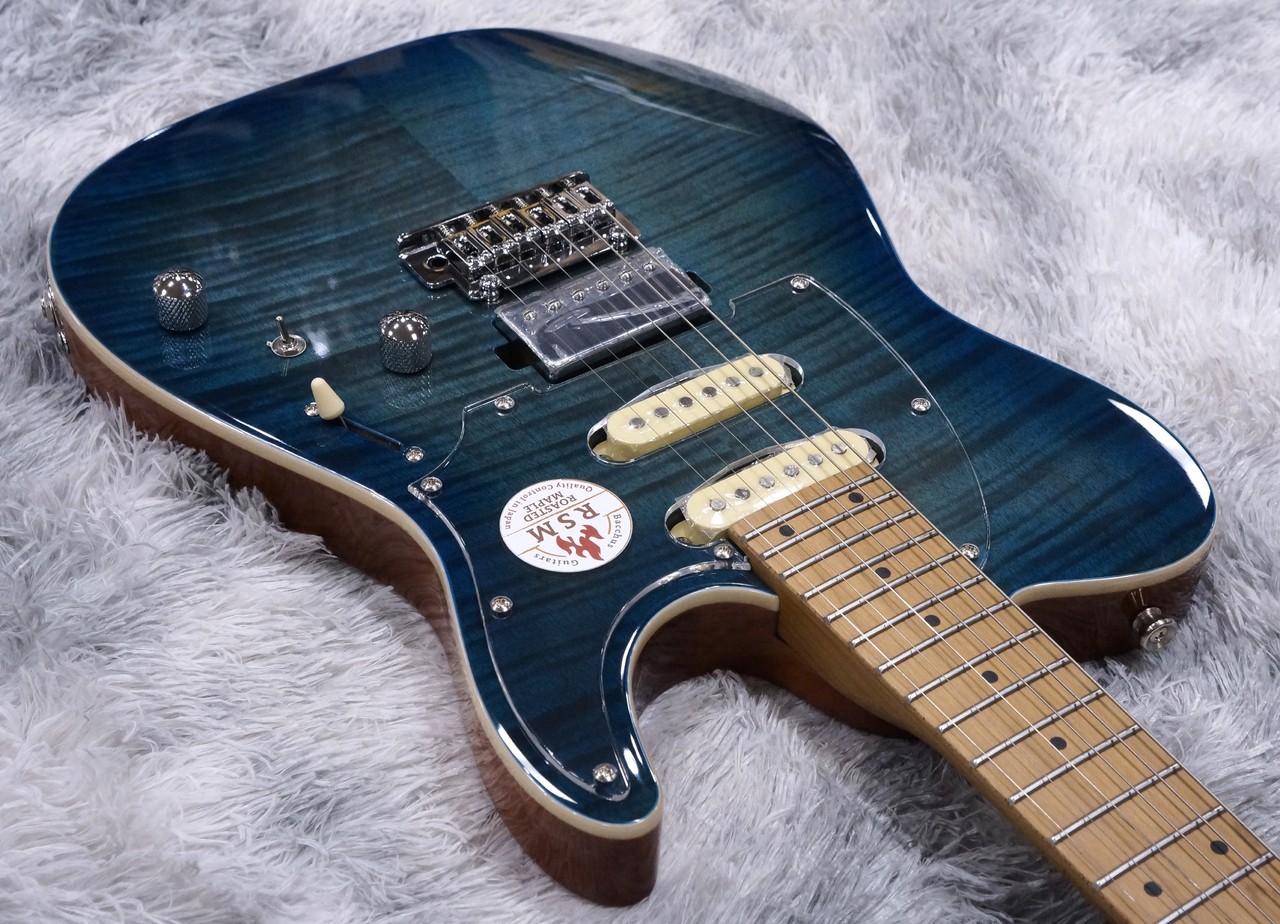 Bacchus TAC24AD-FMH RSM/M BLU-B(Blue Burst)（新品/送料無料）【楽器