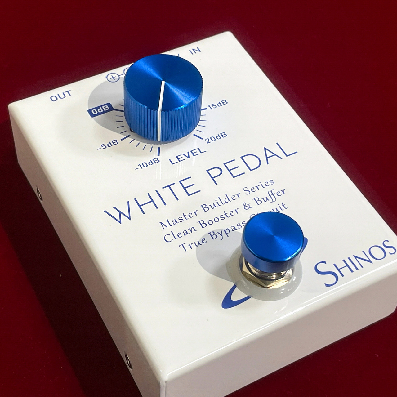 SHINOS WHITE PEDAL -Master Builder Series- 【高品位クリーン