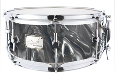 canopus Birch Snare Drum 6.5x14 Black Satin（新品/送料無料）【楽器