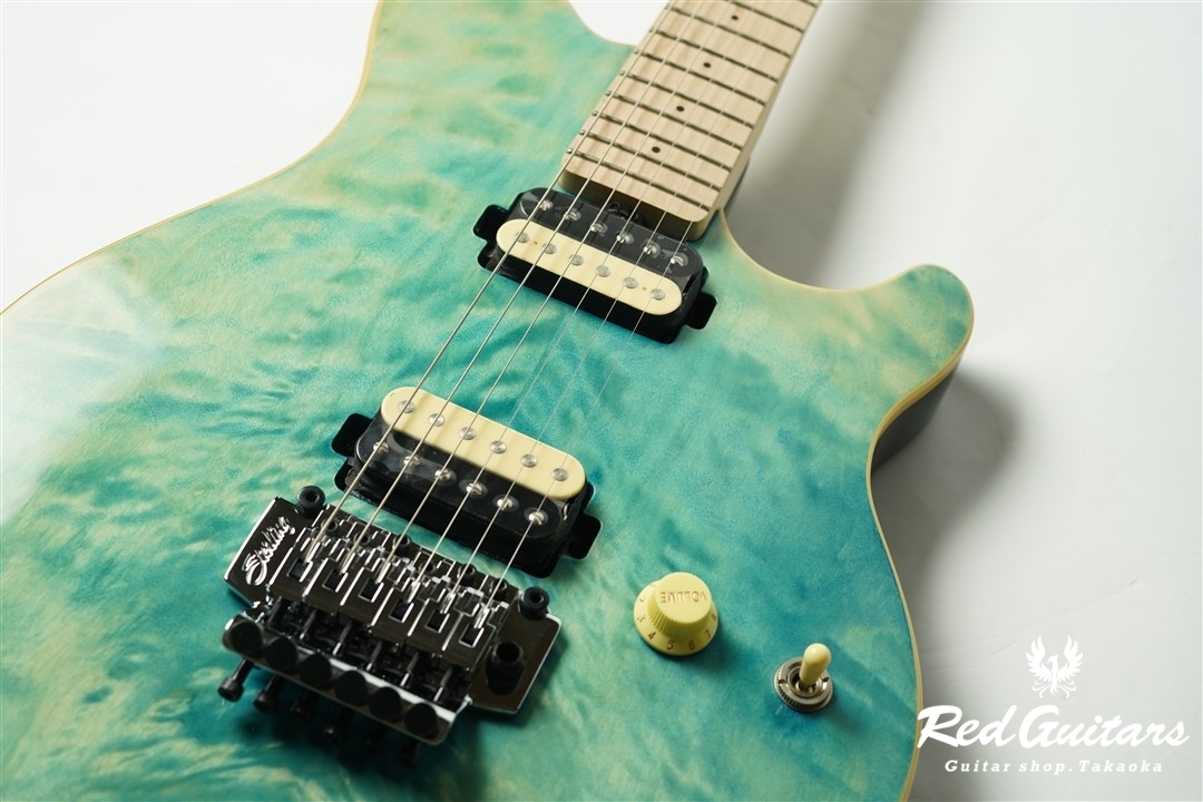 Sterling by MUSIC MAN AXIS AX40-TBL-M - Trans Blue（新品/送料無料