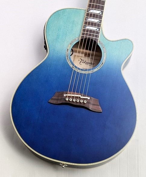 Takamine CUSTOM TSP138C Blue Flame Gradation【極杢AAAメイプル】【カタログ外  特注カラー】【現地選定材】（新品）【楽器検索デジマート】