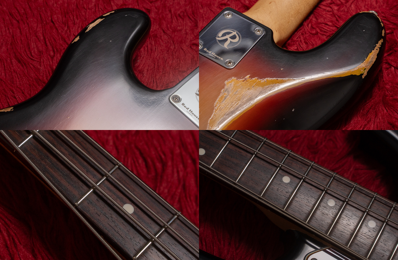 Red House Guitars General PJ4 with HVC option / Opec Sunburst