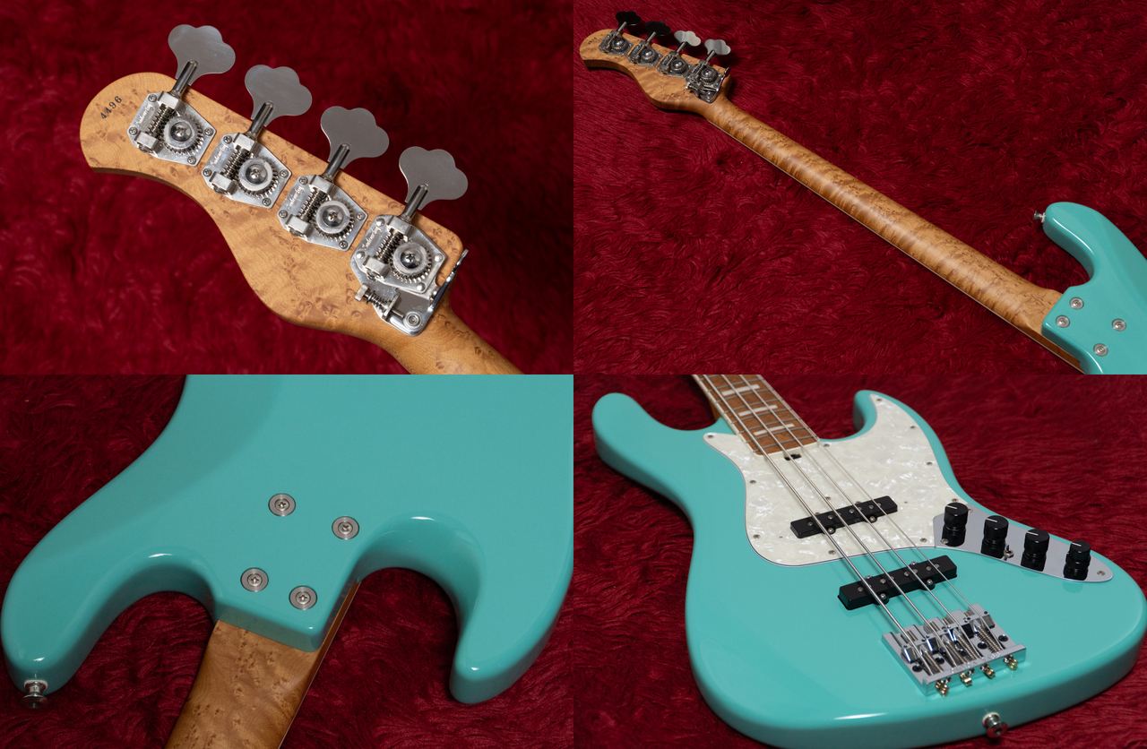 Sadowsky TYO Modern Edge 4string J Bass Custom Seafoam Green 4.145