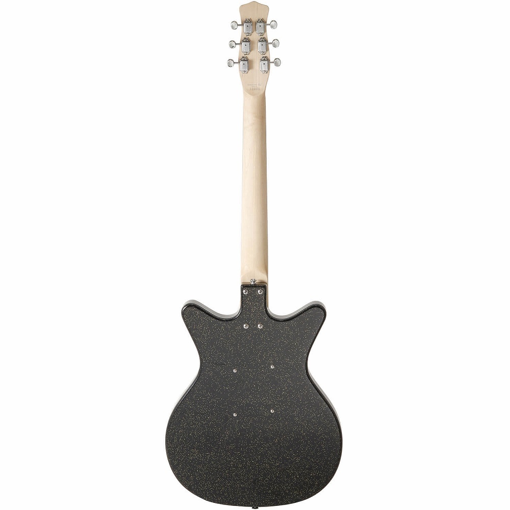 DANELECTRO エレキギター ブラック/ホワイト D59 ビザールギター