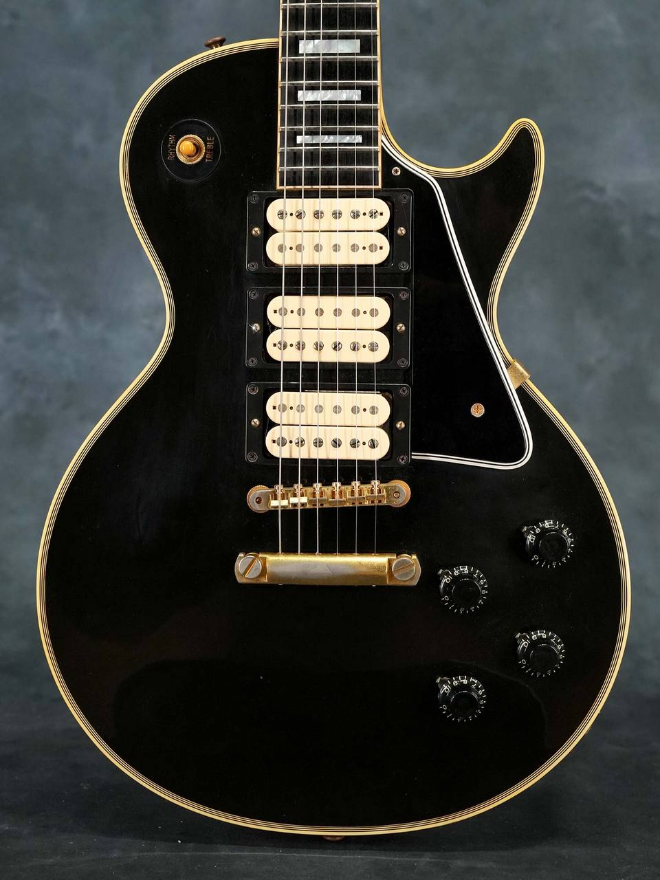 Gibson Custom Shop 1957 Les Paul Custom 3-Pickups Ebony VOS 