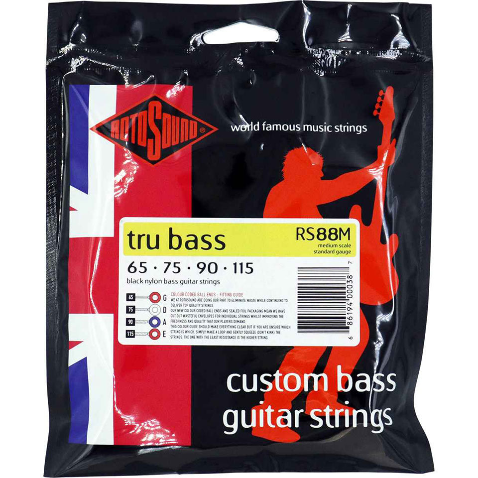 ROTOSOUND RS88M | Tru Bass 88 Nylon Tapewound Medium | 65-115(新品)【楽器検索 ...