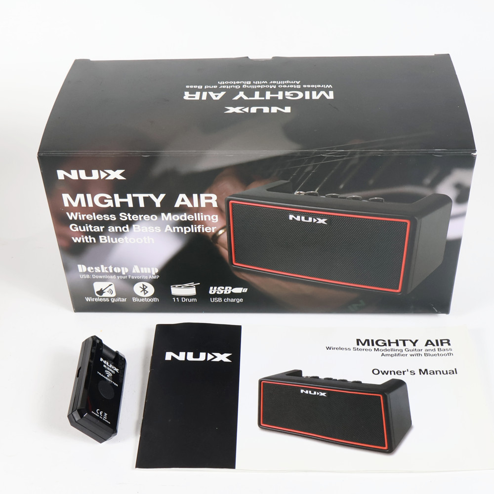 【美品・格安】NUX Mighty Air　ワイヤレス小型アンプ付き Amazon.co.jp: NUX Mighty Air ワイヤレス ギターアンプ : 楽器・音響機器