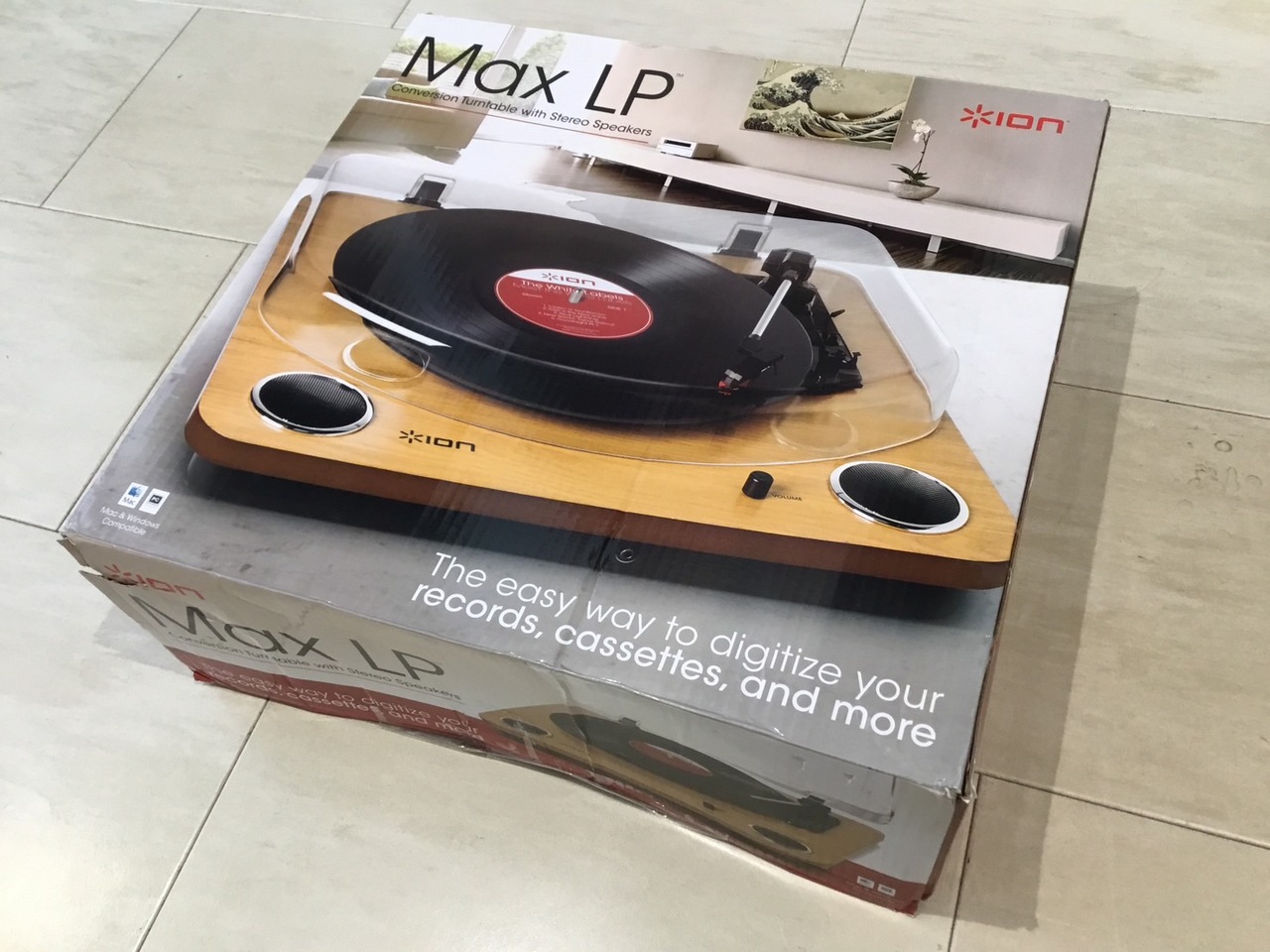 ION レコードプレーヤー 木目調 本体 ION レコードプレーヤー 木目調 本体