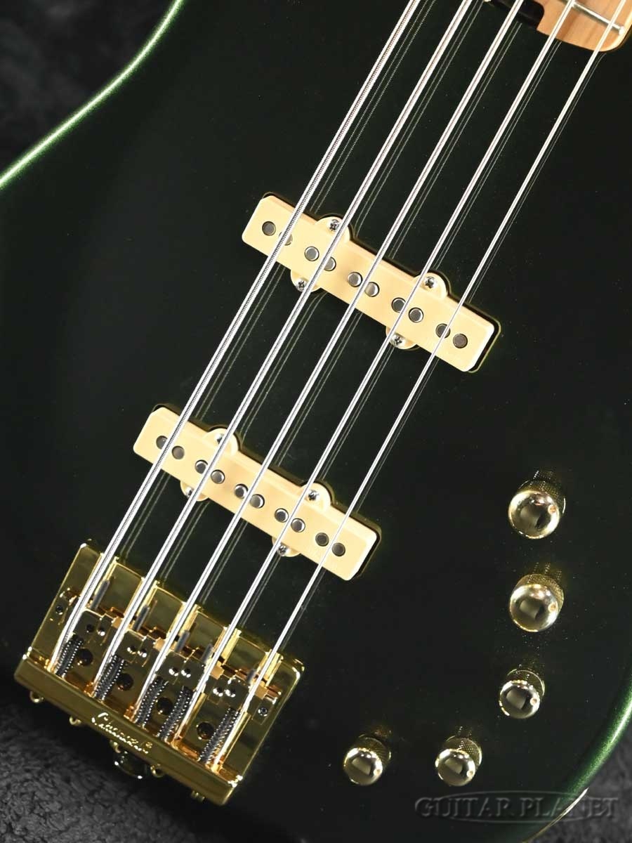 Charvel Pro-Mod San Dimas Bass JJ V Caramelized -Lambo Green