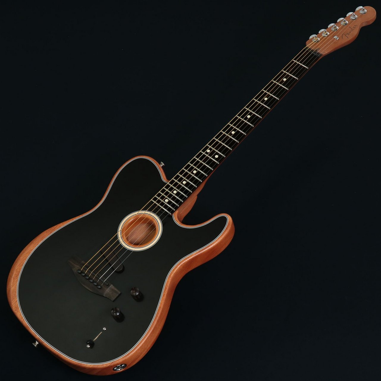 Fender American Acoustasonic Telecaster Black [2.33kg