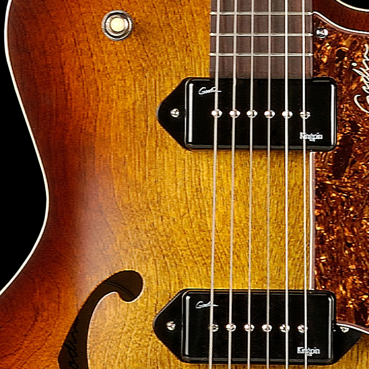 Godin / 5th Avenue CW Kingpin II / フルアコ Godin 5th Avenue CW Kingpin II Cognac Burst フルアコギター エレキ
