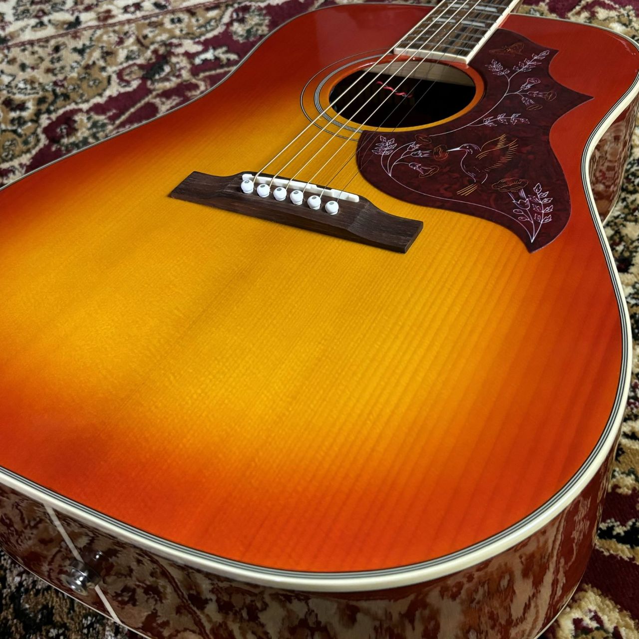 Epiphone Hummingbird Studio Faded Cherry Burst