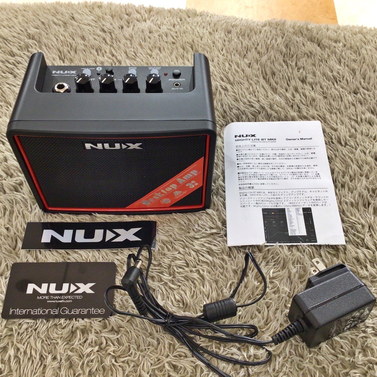 nux Mighty Lite BT MKII 【美品中古】【ギター・ベース用3Wコンパクト